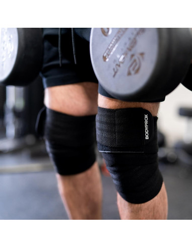 Fajas de Rodilla BODYPROX 193 cm para Levantamiento de Pesas