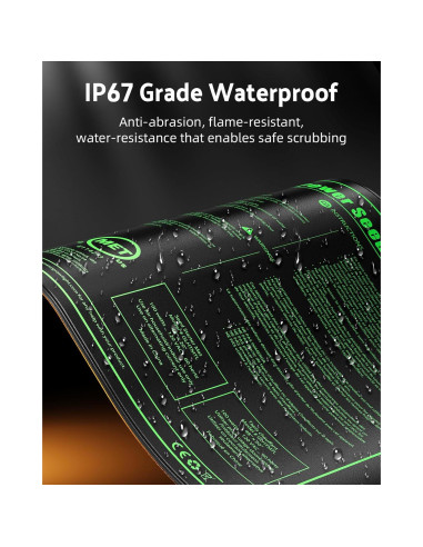 Alfombrilla Térmica iPower 20" x 20" Impermeable 45W