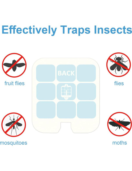 Paquete de 10 Tableros de Pegamento Shootingstar para Trampas