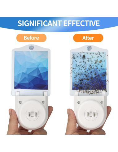 Recargas de trampa para insectos Osvdo - 6 tarjetas pegamento