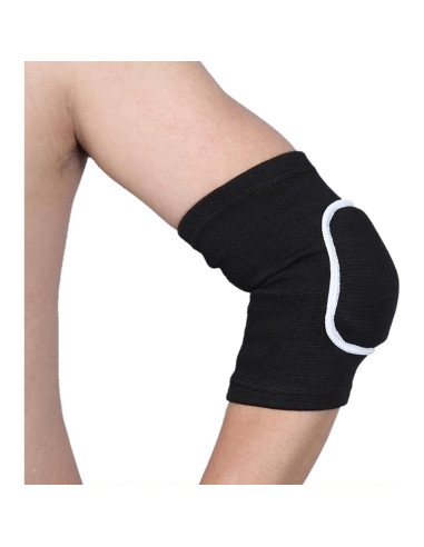 Almohadillas de Compresión para Codos YCYU - Soporte Transpirable Negro