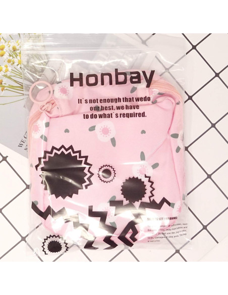 Bolsa de Toallas Sanitarias Bonita y Estilosa 13x13cm