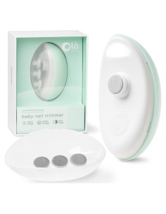 Cortador de Uñas Eléctrico Olababy para Bebés con Luz LED