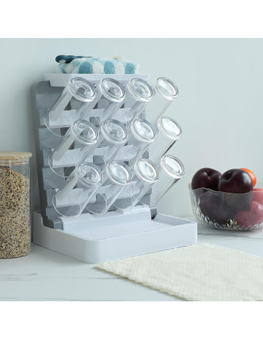 Soporte para Secado de Biberones CINWWNI - Ahorra Espacio, 12 Biberones