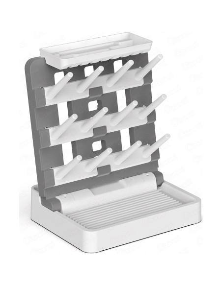 Soporte para Secado de Biberones CINWWNI - Ahorra Espacio, 12 Biberones Soporte para Secado de Biberones CINWWNI - Ahorra Espacio, 12 Biberones