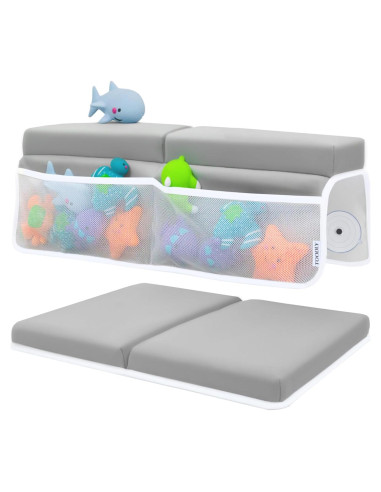 Juego de Almohadilla para Rodillas y Codos Toodly - Gris