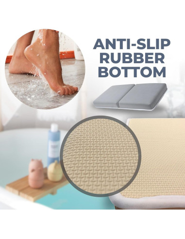 Juego de Almohadilla para Rodillas y Codos Toodly - Gris