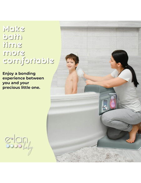 Almohadilla para Baño Bebé Elan Baby - Impermeable y Antideslizante