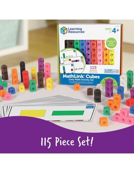 Conjunto de Actividades Matemáticas Learning Resources 115 Piezas