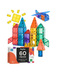 Azulejos Magnéticos PLAYVIBE 60 Pcs - Juguetes STEM 3+