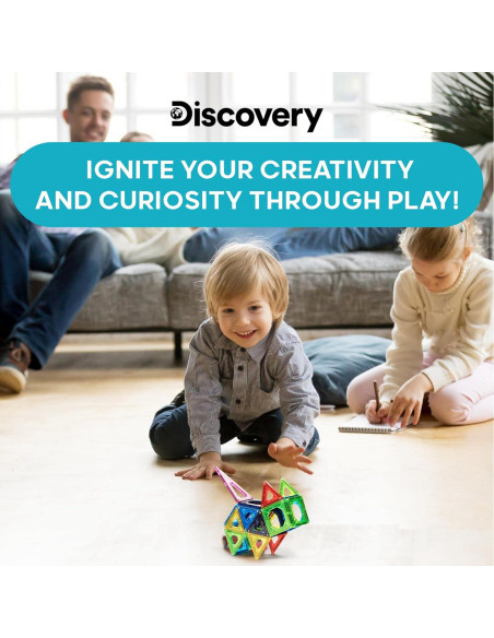 Conjunto de Azulejos Magnéticos 3D 100 Piezas MerchSource Conjunto de Azulejos Magnéticos 3D 100 Piezas MerchSource