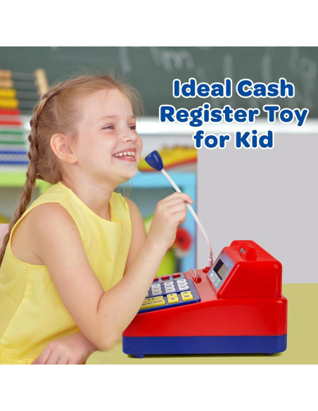 Caja Registradora Juguete Shantou 103 Piezas para Niños 3-8 Años