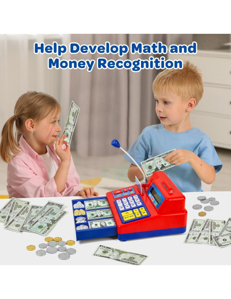 Caja Registradora Juguete Shantou 103 Piezas para Niños 3-8 Años