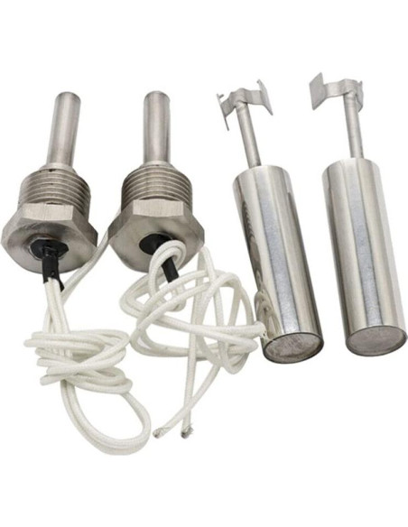 4 Interruptores de Flotador de Acero Inoxidable TEAMWILL