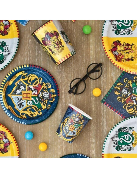 Gafas Negras Harry Potter - Paquete de 4 - Cosplay Mágico Gafas Negras Harry Potter - Paquete de 4 - Cosplay Mágico