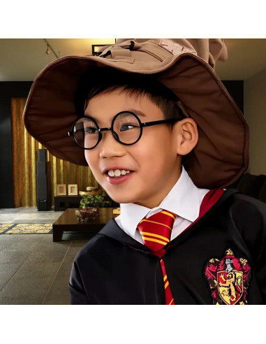 Gafas Negras Harry Potter - Paquete de 4 - Cosplay Mágico