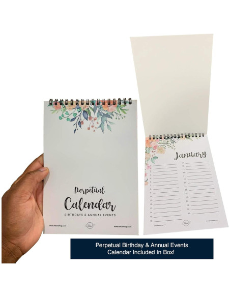 Dessie 100 Tarjetas de Cumpleaños Únicas con Sobres y Sellos