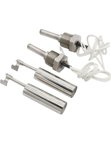 4 Interruptores de Flotador de Acero Inoxidable TEAMWILL