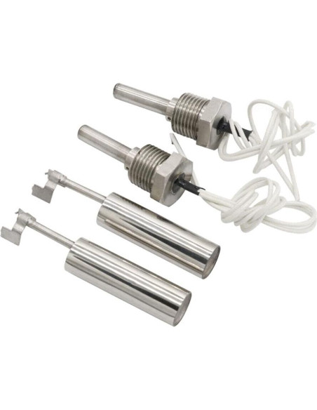 4 Interruptores de Flotador de Acero Inoxidable TEAMWILL