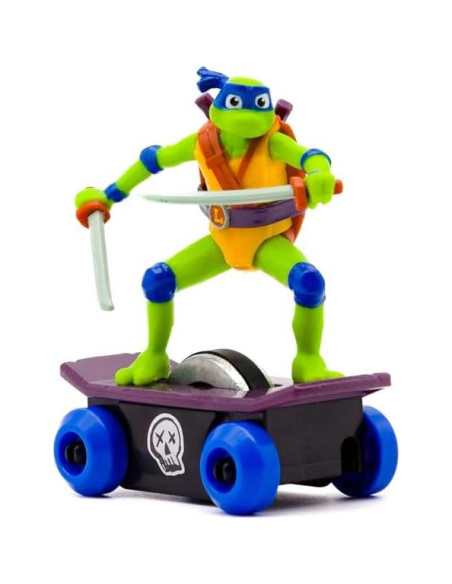 Juguete Patineta Rippin' Turtle Racers Leo - Tortugas Ninja