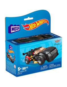 Set de Construcción MEGA Hot Wheels Cadillac ATS-V R 90 Piezas 2