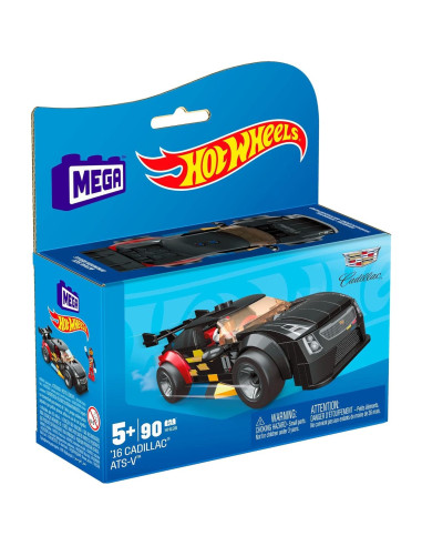 Set de Construcción MEGA Hot Wheels Cadillac ATS-V R 90 Piezas