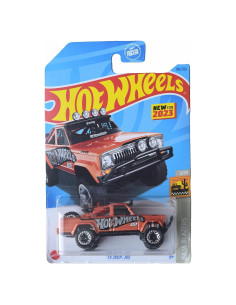 Auto de colección Hot Wheels Jeep C10 1:64 Naranja