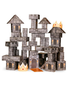 Bloques de Cartón Jumbo National Geographic - 45 Piezas