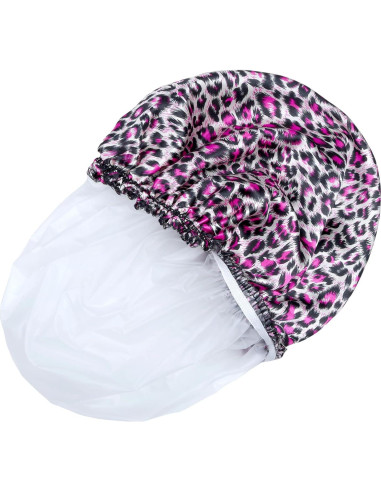 Gorras de Ducha Reutilizables CHFONG 4 PCS Impermeables