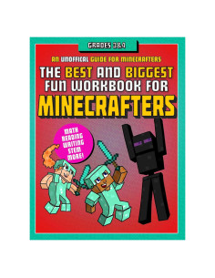 The Best and Biggest Fun Workbook for Minecrafters Grades 3 & 4: An Unofficial Learning Adventure for Minecrafters