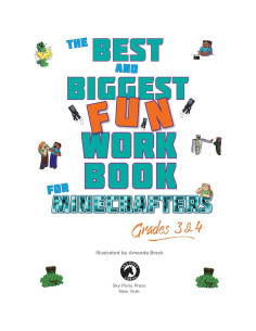 The Best and Biggest Fun Workbook for Minecrafters Grades 3 & 4: An Unofficial Learning Adventure for Minecrafters 2