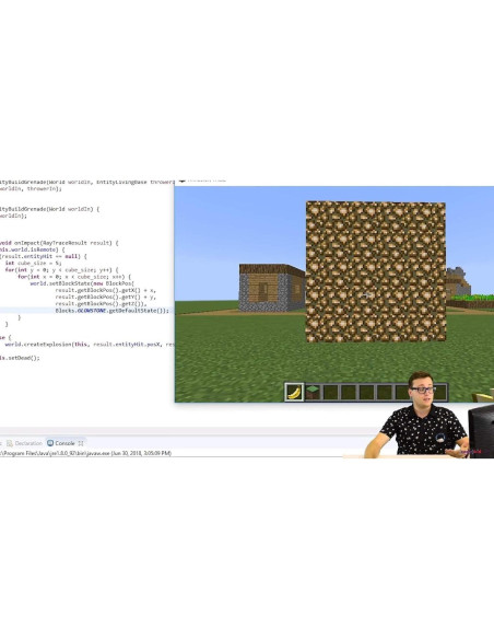 Curso de Programación en Java para Niños CodaKid - Minecraft 9+