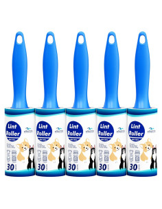 Rodillo Quitapelusas Portátil Albatross 150 Hojas Extra Pegajoso