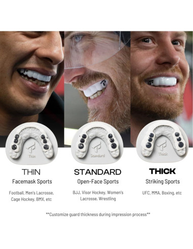 Protector Bucal Deportivo Personalizado TRUFIT - Fútbol, Boxeo, MMA