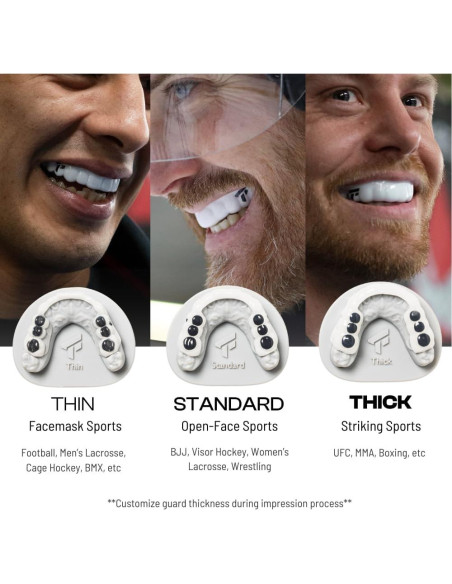 Protector Bucal Deportivo Personalizado TRUFIT - Fútbol, Boxeo, MMA