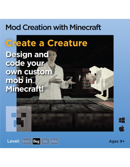 Curso de Programación en Java para Niños CodaKid - Minecraft 9+