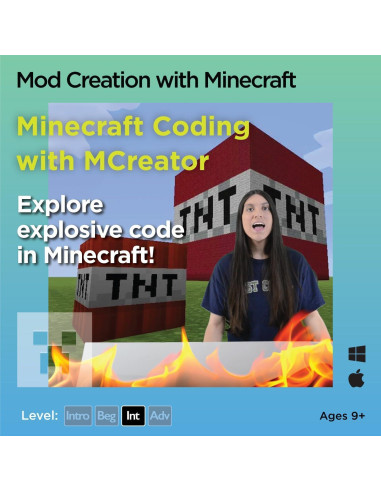 Curso de Programación en Java para Niños CodaKid - Minecraft 9+