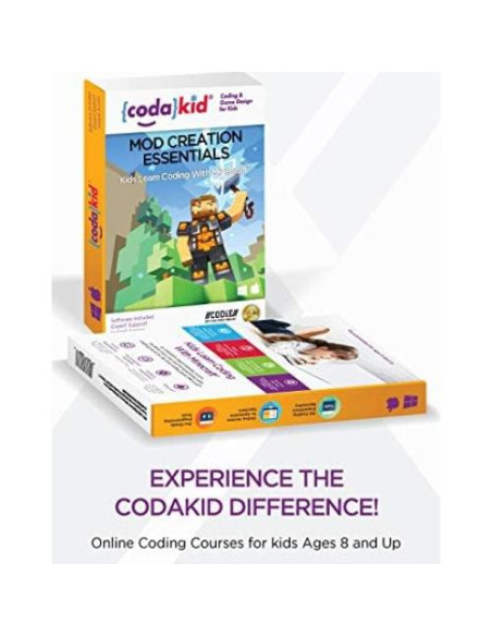 Curso de Programación en Java para Niños CodaKid - Minecraft 9+