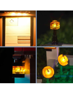 Iluminación LED BrickBling para Lego La Granja del Molino 2