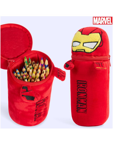 Conjunto de Lápices de Colores Marvel Spiderman 48 Pcs