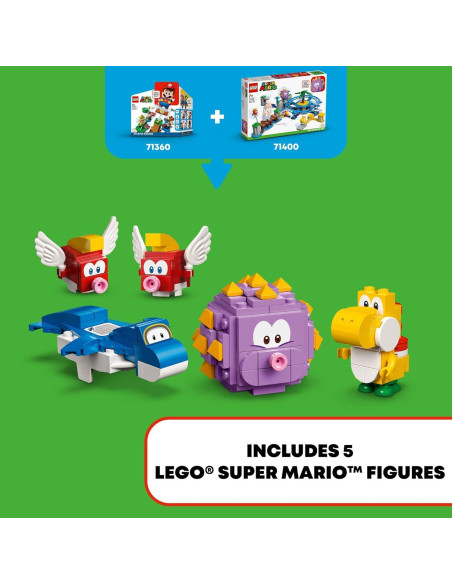 LEGO Super Mario Gran Paseo de Playa de Erizo Set 71400 - 536 Piezas LEGO Super Mario Gran Paseo de Playa de Erizo Set 71400 - 536 Piezas
