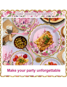 Juego de Platos de Princesa M AMFEOV para 24 Invitados 2