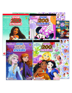 Mega Set de Stickers Disney para Niñas - 800 Stickers Princesas
