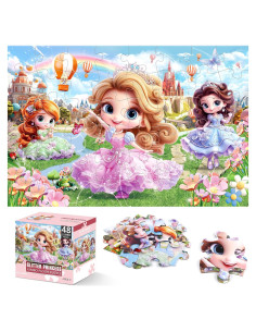 Rompecabezas de Suelo IFLOVE Princesa 48 Piezas 90x60cm