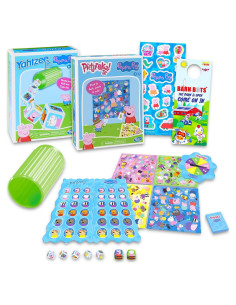 Juego de Mesa Peppa Pig - Set Yahtzee Jr y Pictureka Jr