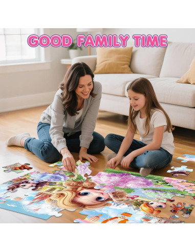 Rompecabezas de Suelo IFLOVE Princesa 48 Piezas 90x60cm
