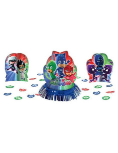 Kit de Decoración de Mesa Amscan PJ Masks - 23 Piezas