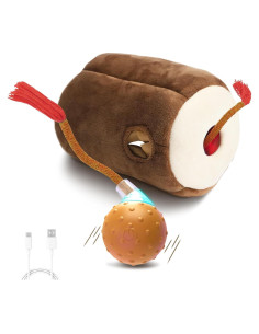 Juguete Interactivo para Gatos LEPLE P78, Bola Automática Recargable