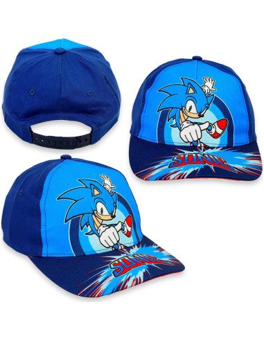 Conjunto Gorra de Béisbol Sonic the Hedgehog para Niños