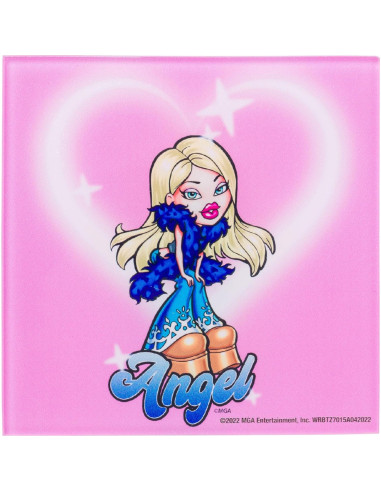 Conjunto de Posavasos de Vidrio Bratz 4 Piezas Silver Buffalo